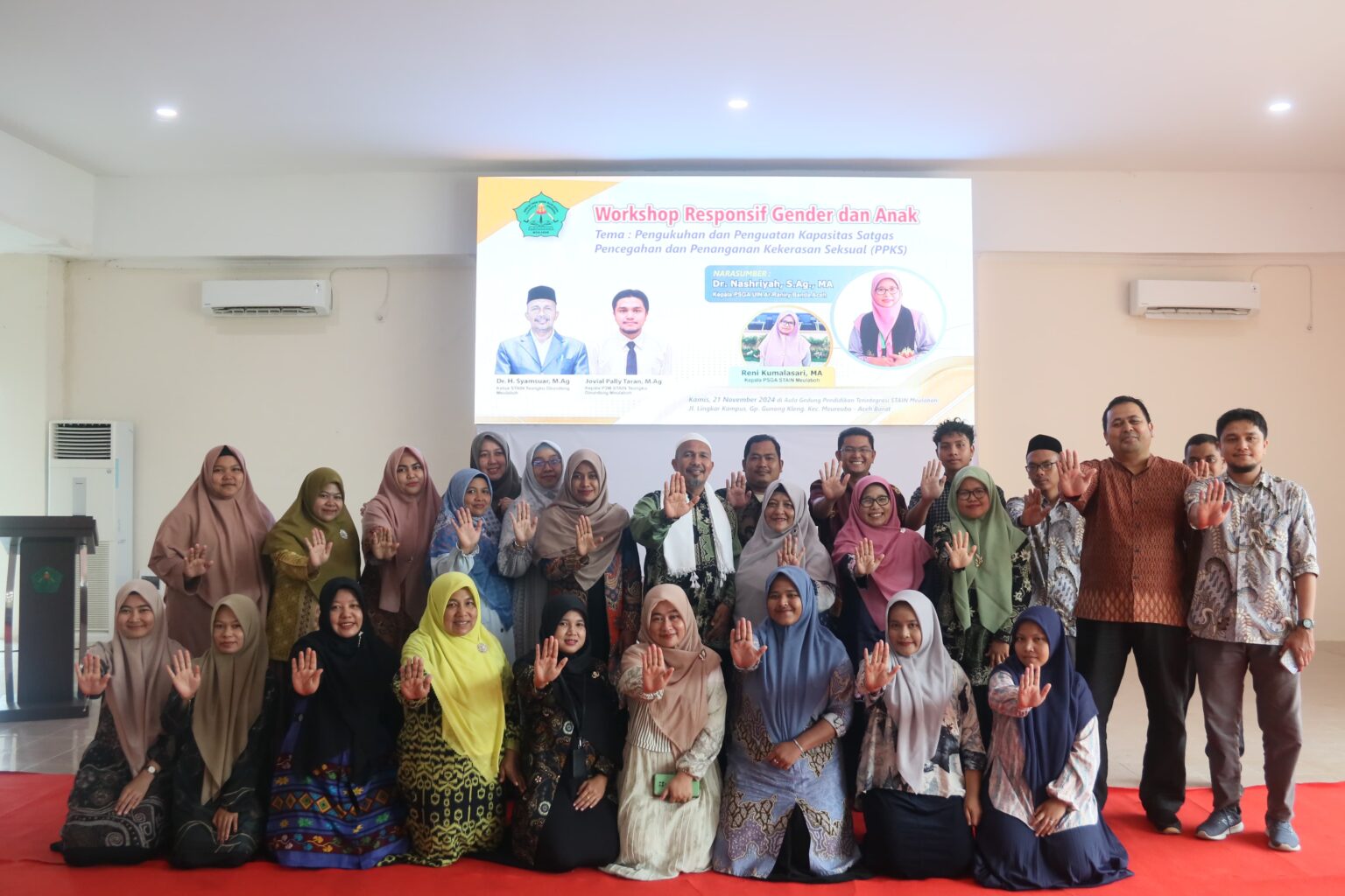 Ketua STAIN Meulaboh Kukuhkan Satgas PPKS